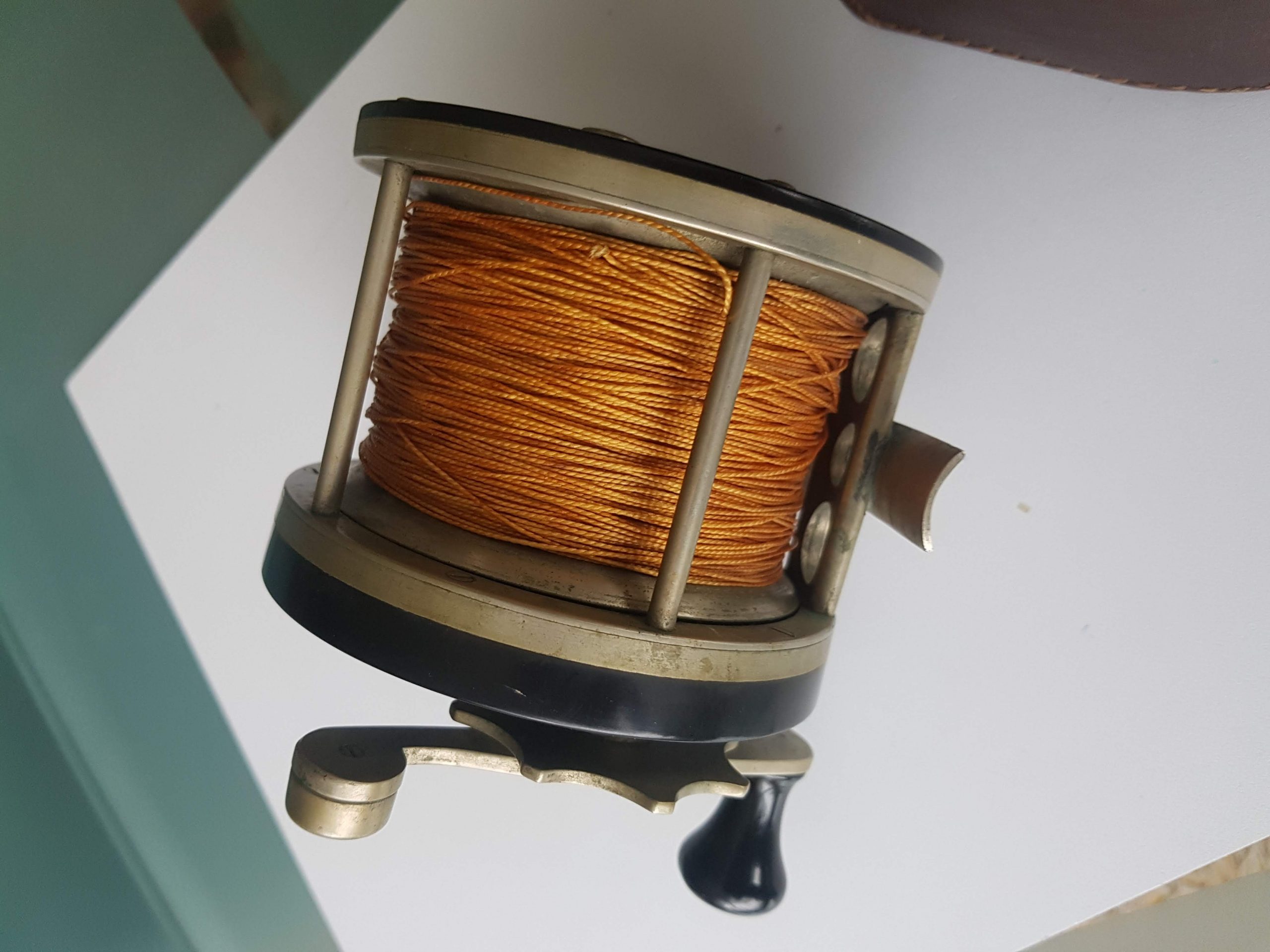 Julius vom Hofe Hochseefischerei Rolle Antik Feinsilber