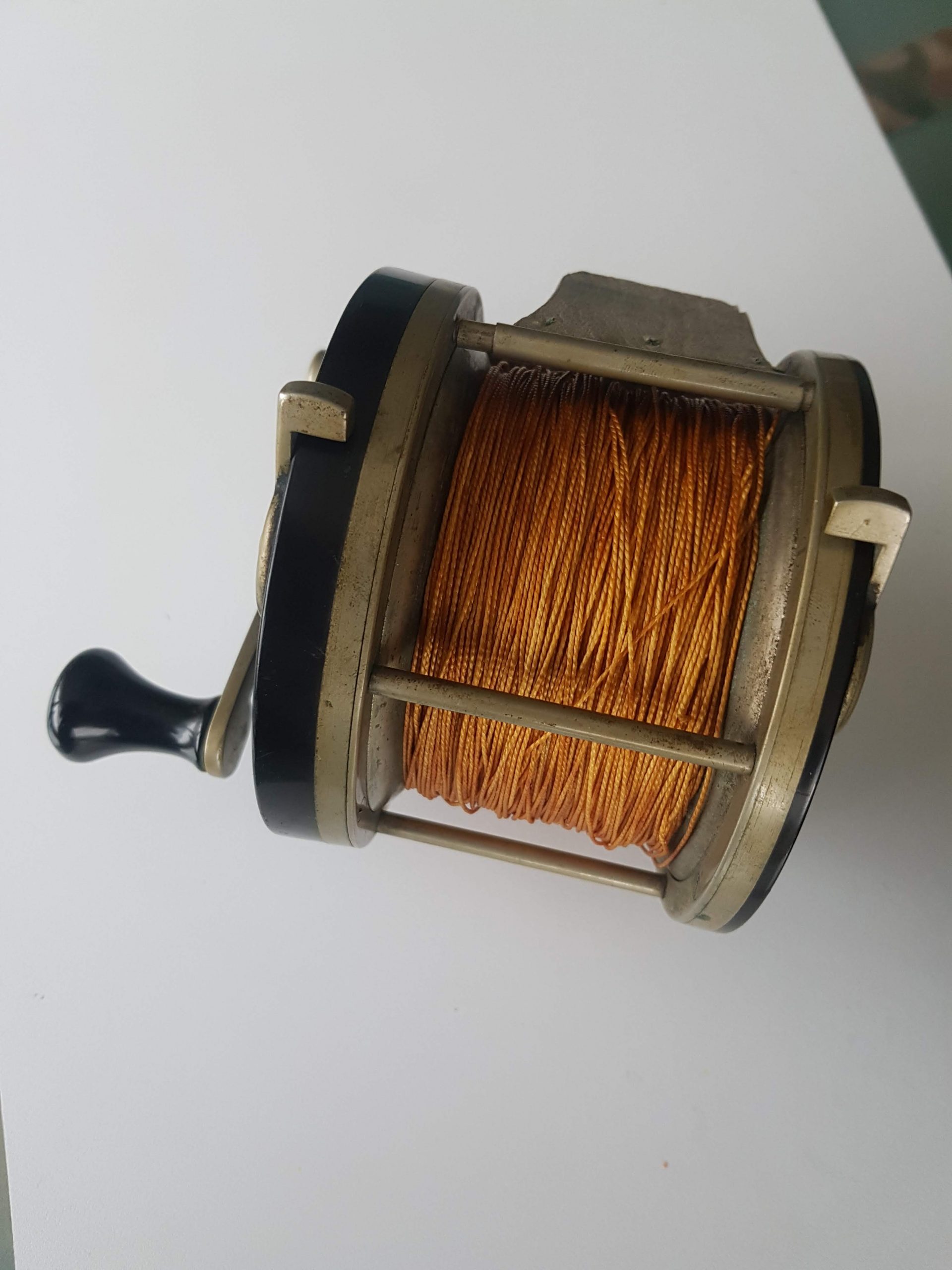 Julius vom Hofe Hochseefischerei Rolle Antik Feinsilber