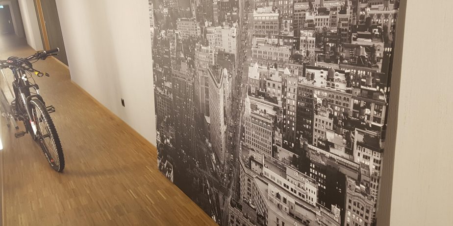 NewYork auf Leinwand 200cm x 140cm Alurahmen