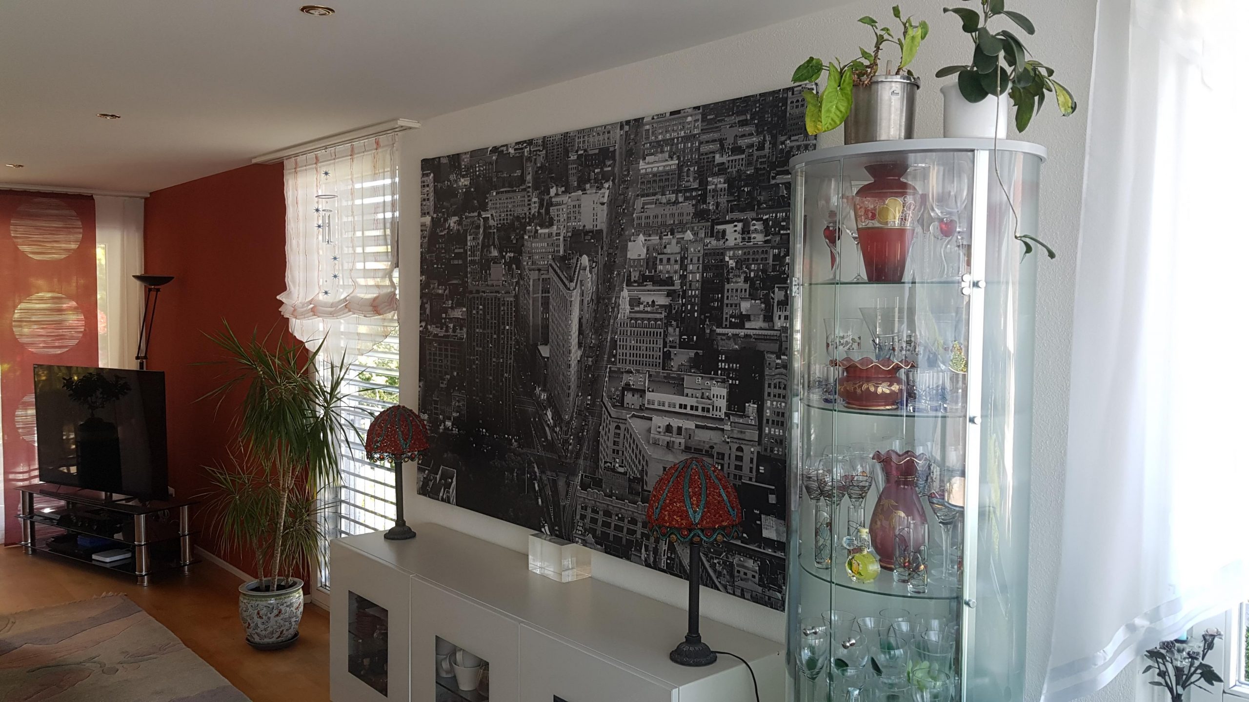 NewYork auf Leinwand 200cm x 140cm Alurahmen