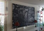 NewYork auf Leinwand 200cm x 140cm Alurahmen