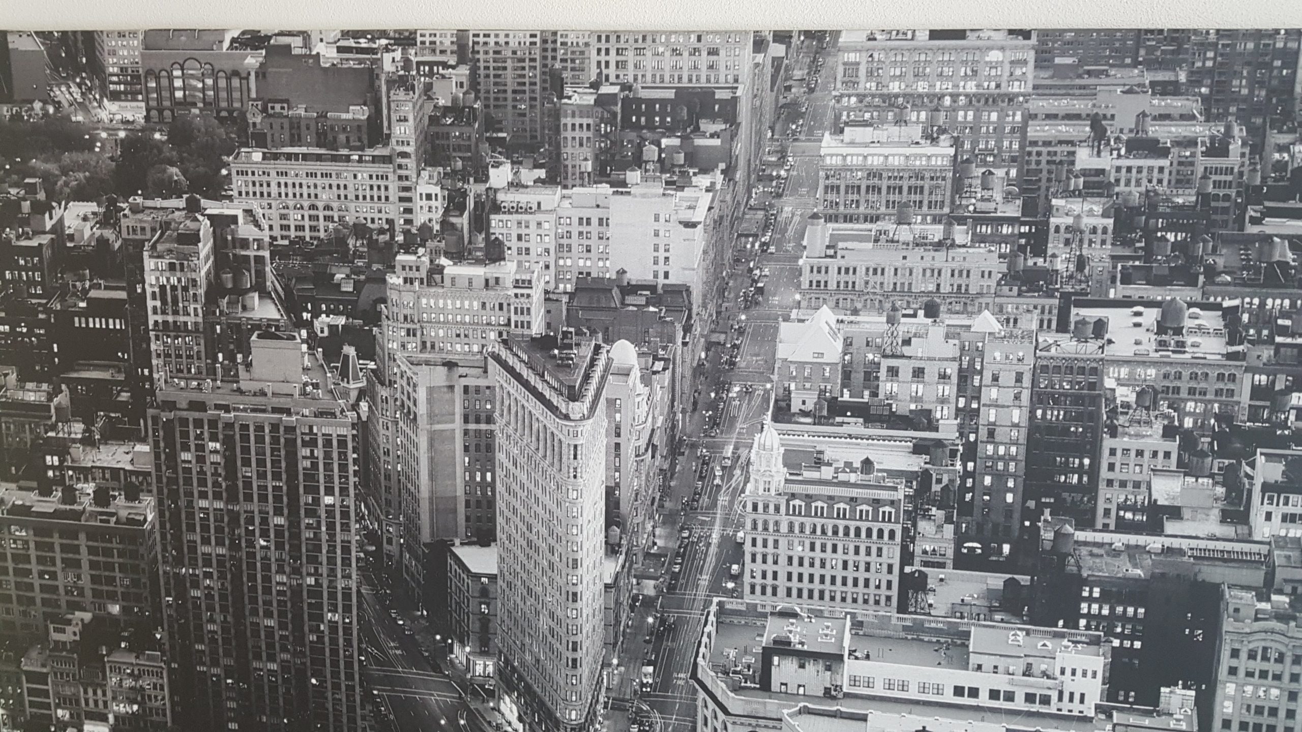 NewYork auf Leinwand 200cm x 140cm Alurahmen