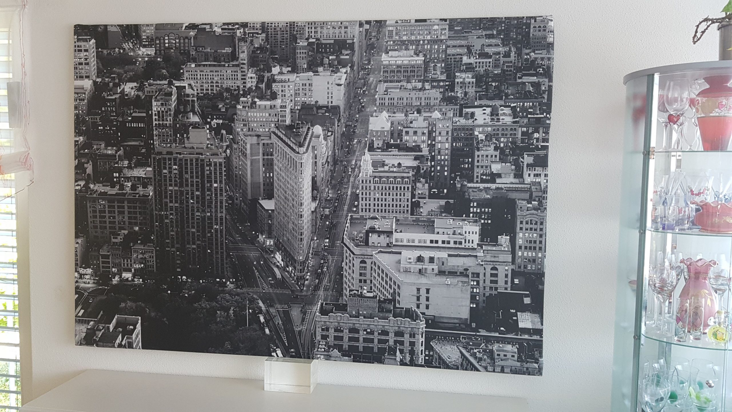 NewYork auf Leinwand 200cm x 140cm Alurahmen