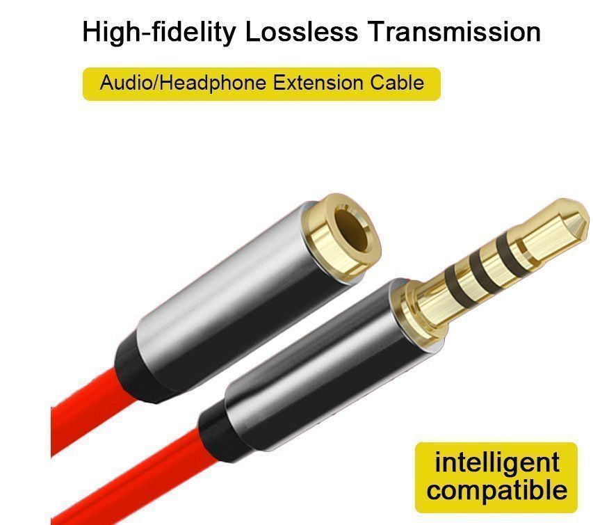 4 pol 3,5mm Audio Kupplung 200cm
