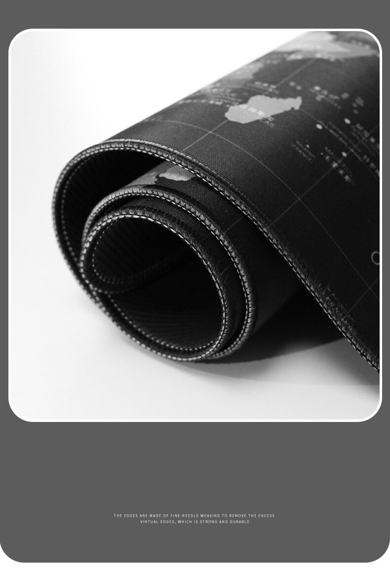 MAUSMATTE XXXL WELTKARTE 900mm x 400mm