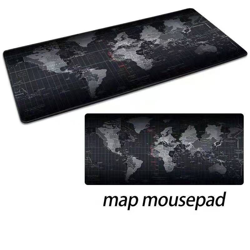 MAUSMATTE XXXL WELTKARTE 900mm x 400mm