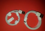 2x Lade/Daten Kabel für  iPhone Handys