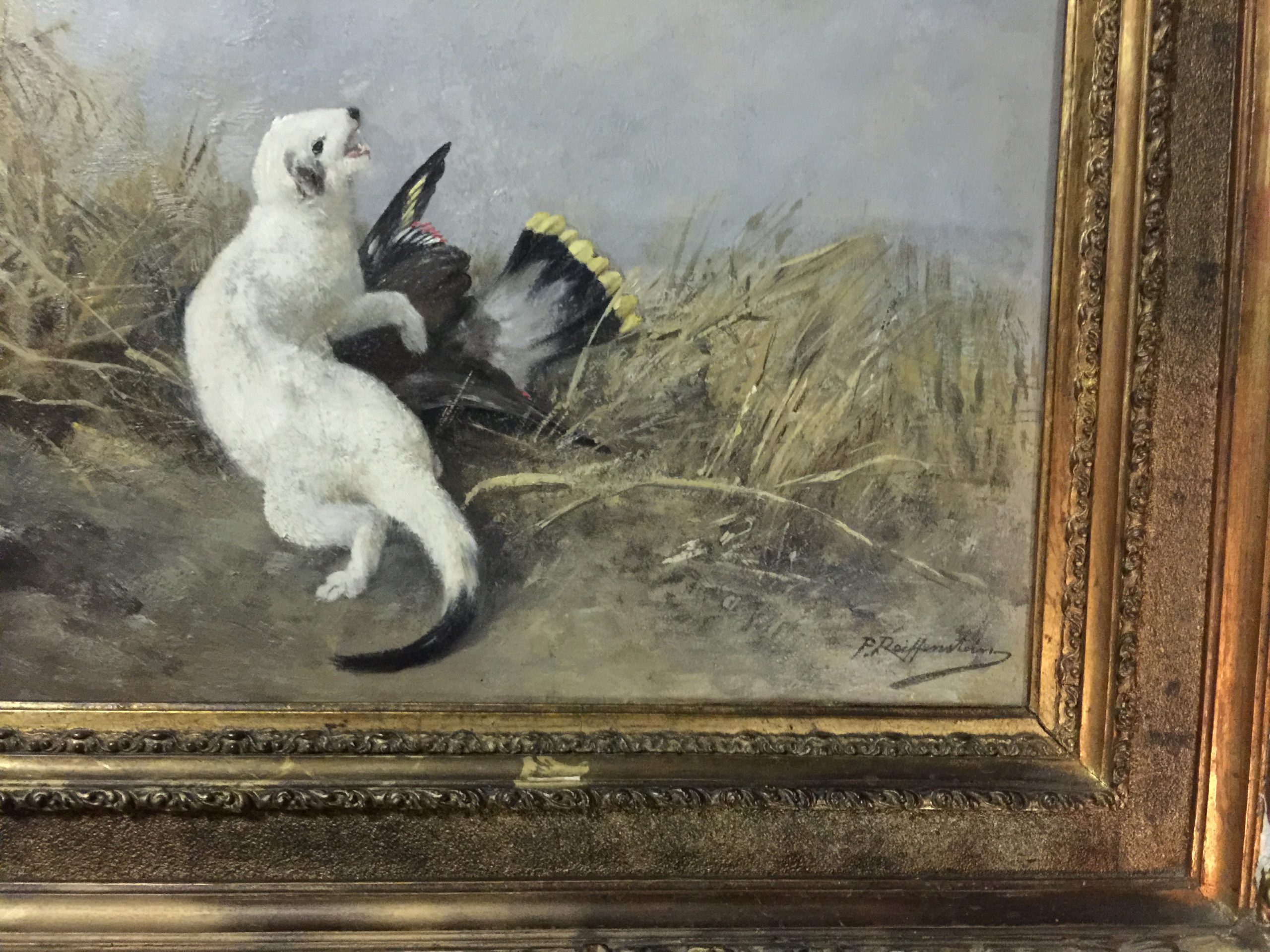 Paul Reiffenstein Gemälde (Öl auf Holz)