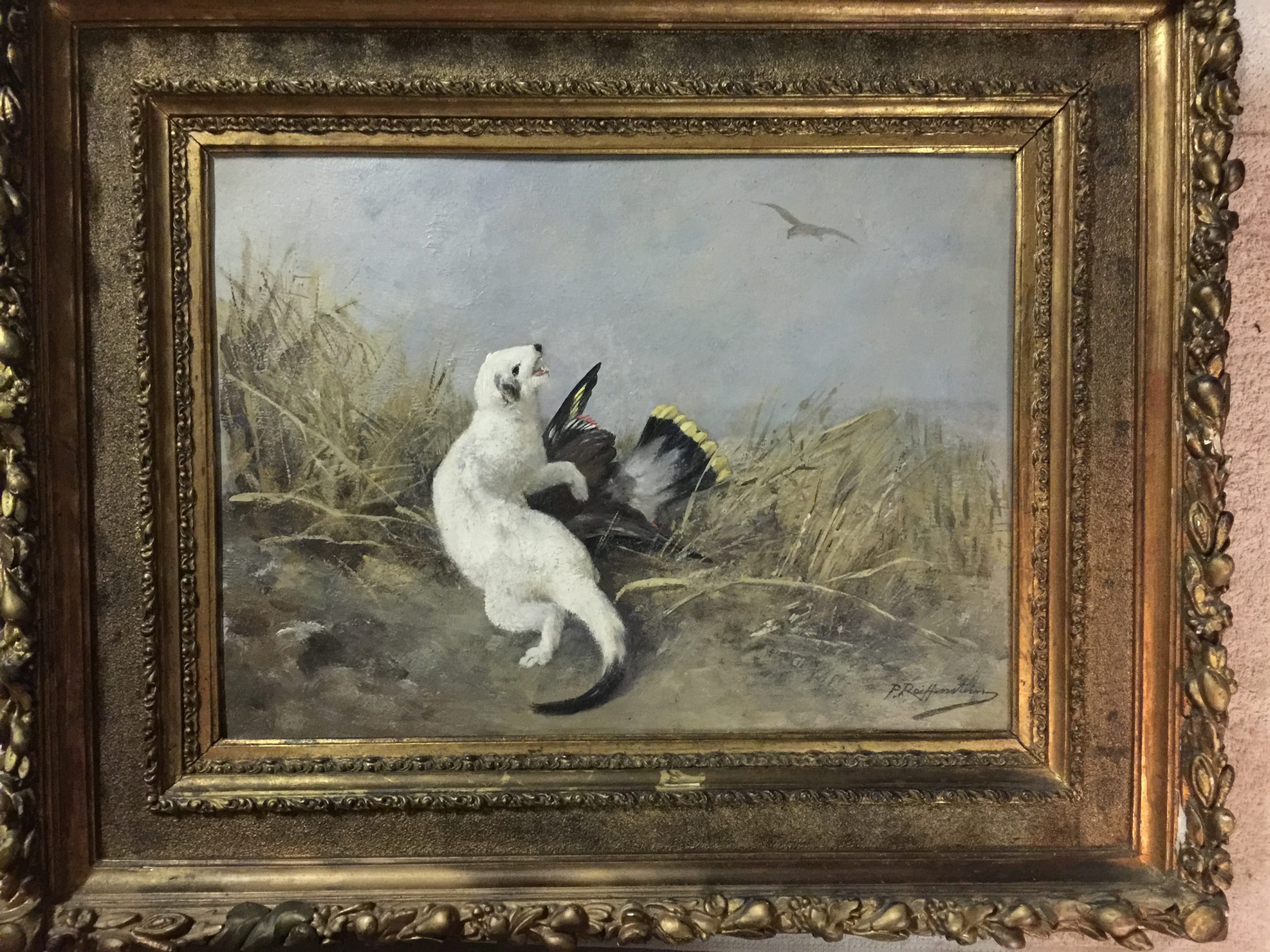 Paul Reiffenstein Gemälde (Öl auf Holz)