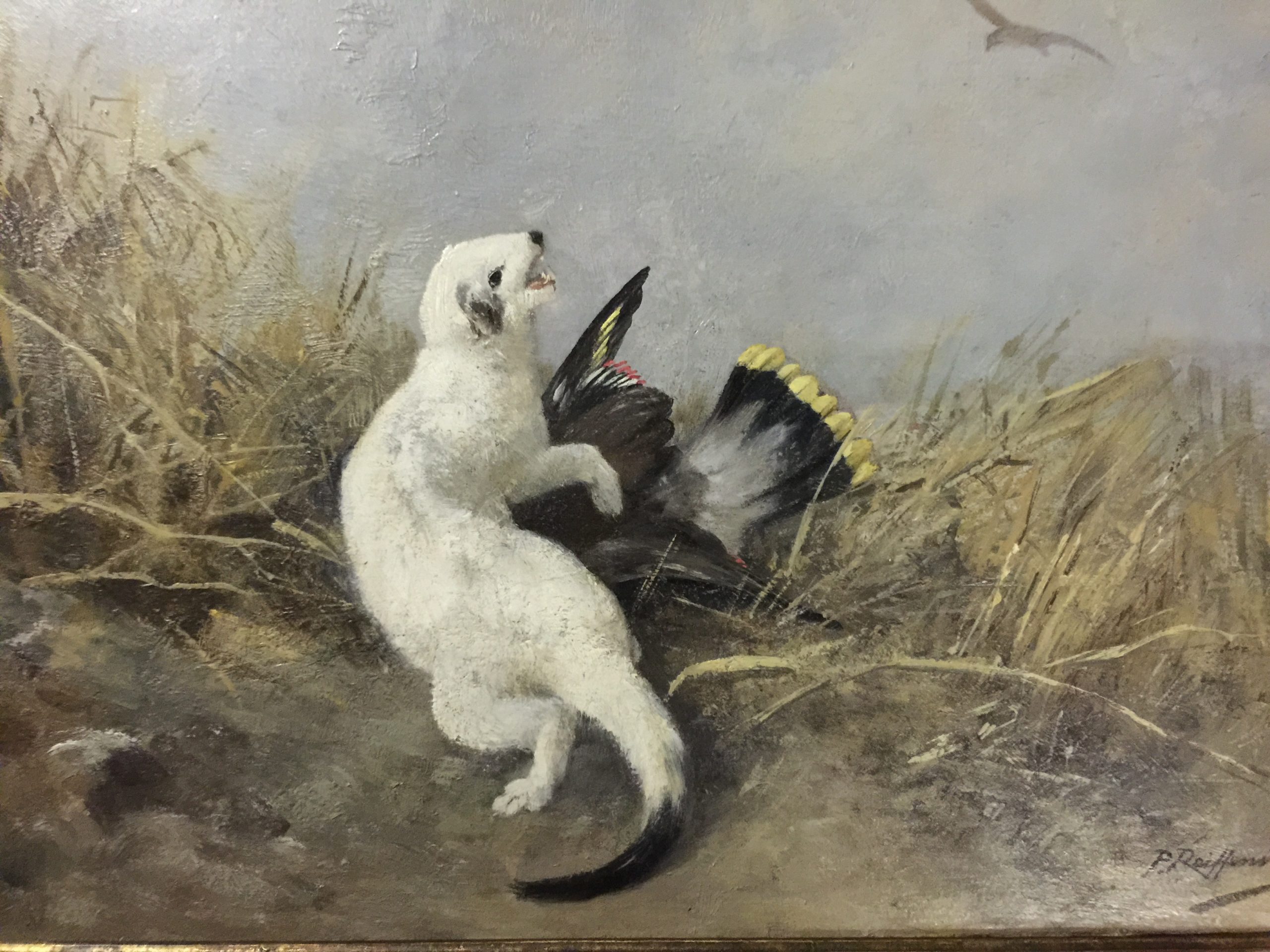 Paul Reiffenstein Gemälde (Öl auf Holz)