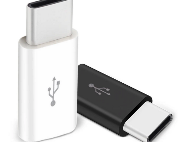 Micro USB Kupplung zu Typ C Stecker (Adapter)