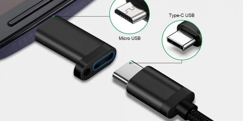 Typ C zu Micro USB Stecker (Adapter) SAMSUNG usw.